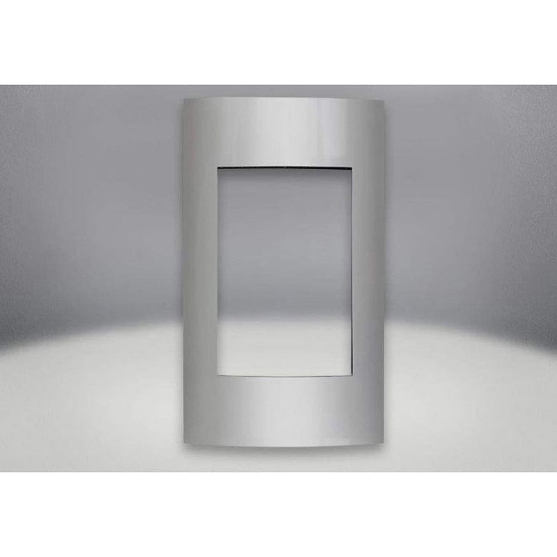 Contemporary Brushed Stainless Steel Surround with Safety Barrier for Vittoria-CFS19SB