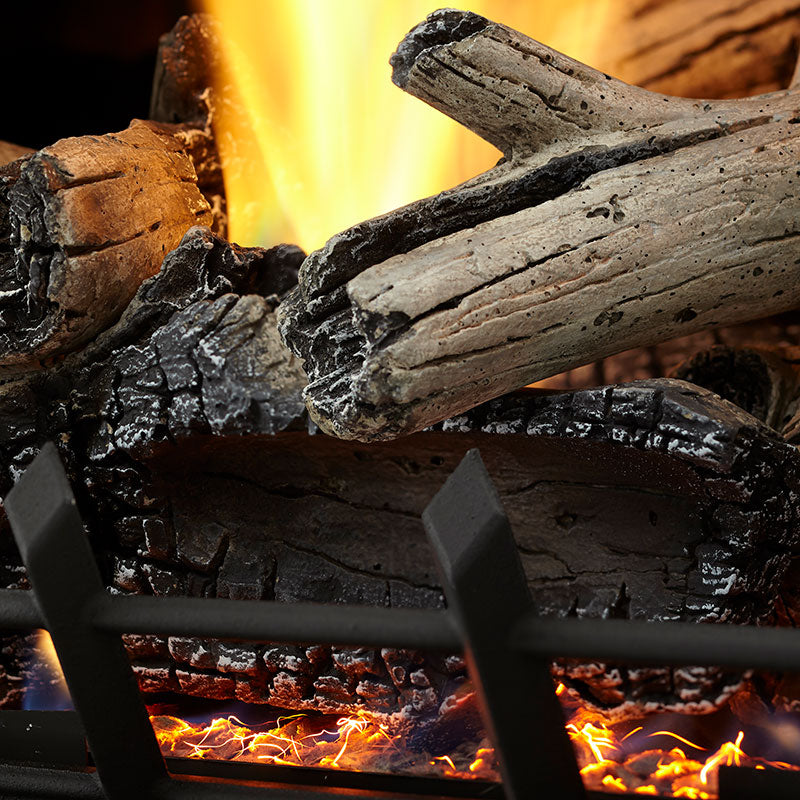 Monessen 18" Beachcomber Burncrete Refractory Logs for Natural Blaze 18" Burner - BC18-R