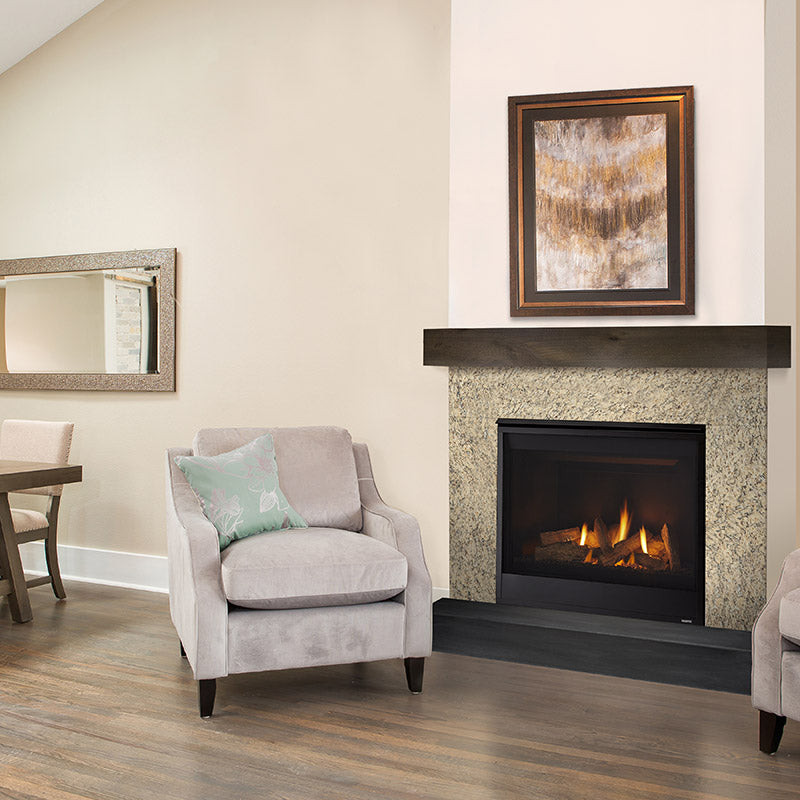 Majestic 36" Quartz Direct Vent Liquid Propane Fireplace - QUARTZ36IFTL