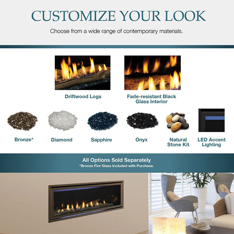Majestic Direct Vent Gas Fireplace | Jade 42-B