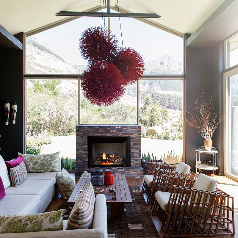 Monessen 30" 8-Pierce Burncrete Hybrid Moxie Log Set for Glow Getter 24" Burner - MX30-H