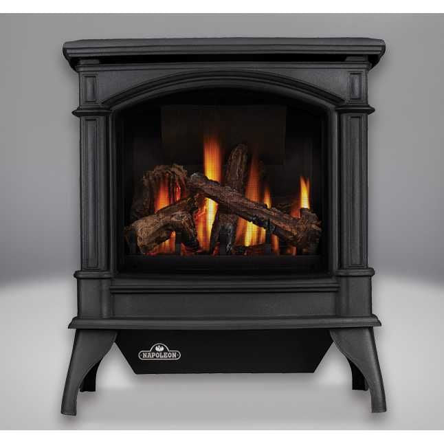 Napoleon Knightbridge GDS60 | Gas Burning Stove | Cast Iron | Black