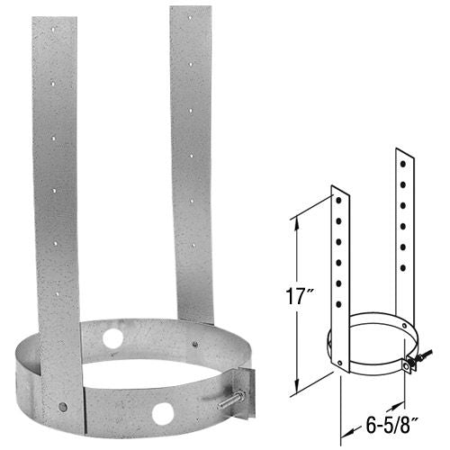 46DVA-ES | Elbow Strap | Duravent  4 x 6 5/8