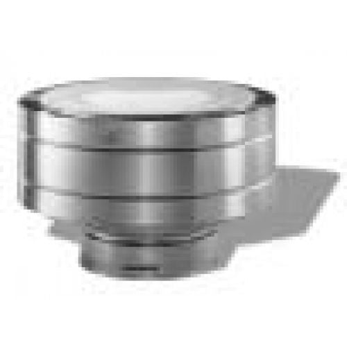 46DVA-VC-S | Low Profile Vert Termination Cap | Stainless | Duravent 4 x 6 5/8