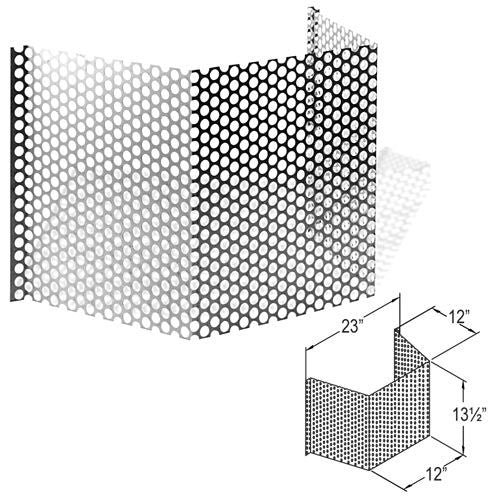 46DVA-WG | Horizontal Wind / Heat Guard | Duravent 4 x 6 5/8