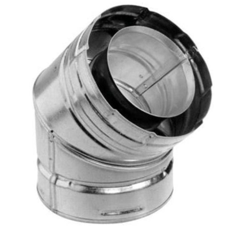 58DVA-E45 | Elbow | 45 Deg | Galvanized | Duravent 5 x 8