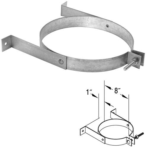 58DVA-WS | Wall Strap | Duravent 5 x 8