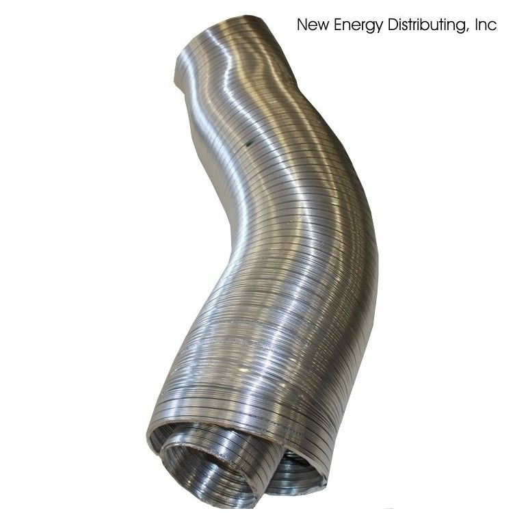 NAPGD-220 | Napoleon Flexible Aluminum Liner | 5' Vent Kit | One 4" & One 7"