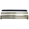 NAPL36PB | Napoleon GVF36 Contour Louvers | Upper & Lower | Polished Brass