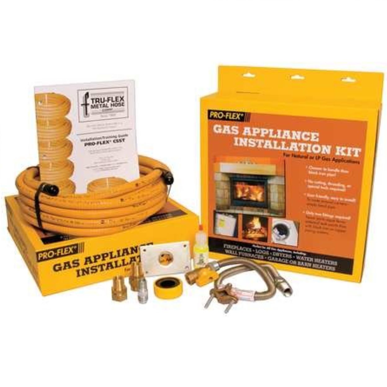 PFSAGK-2000 | Pro-Flex CSST Gas Installation Kit | 1/2" x 25ft