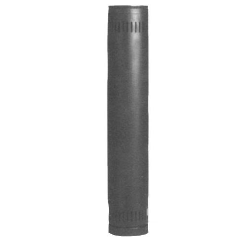 SEC6DL6 | Connector Pipe | 6 in X 6 in | Double Wall Black