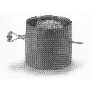 SEC6DLK | Damper Unit | 6 in | Double Wall Black