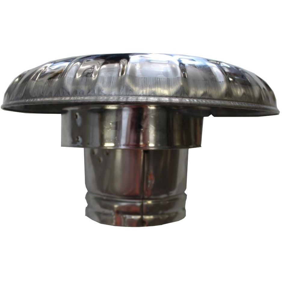 SEC6LCC | Mushroom Cap | 6 in Stainless Steel