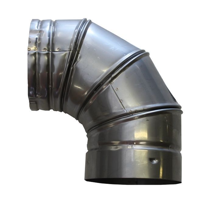 SEC6LE90 | Elbow | 90 Deg | 6 in | Stainless Steel