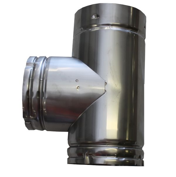 SEC6LT | Split Base Tee | 6 in | Stainless Steel
