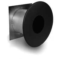 SEC6RSM-2 | Wall Radiation Shield | 6" ID | Secure Temp ASHT