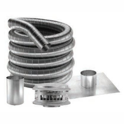 4DFA-35K | Flex Kit | Aluminum | 4 inch X 35 ft | Duravent