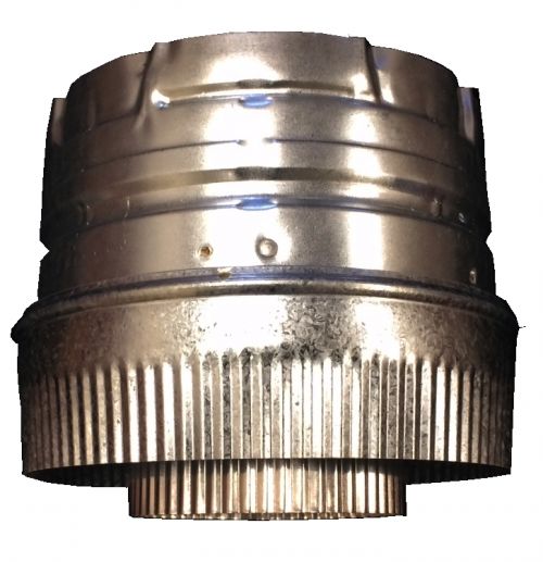 SFDURA-FLEX | Sierra Flame DuraVent Adaptor | From TTRK-ADP to 4" & 6-5/8" DuraVent