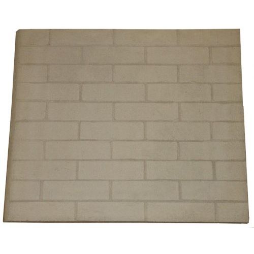 (DS) HARU2440 | Hargrove Replacement Refractory Panel | 23.5" H x 39.5" W x 1" thick | Glass Fiber Reinforced Concrete