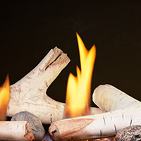 NAPBLKM | Napoleon Birch Log Kit | Medium