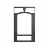 Napoleon GD19 Traditional Faceplate | Screen Barrier | Metallic Black | 34-1/2" H x 21" W