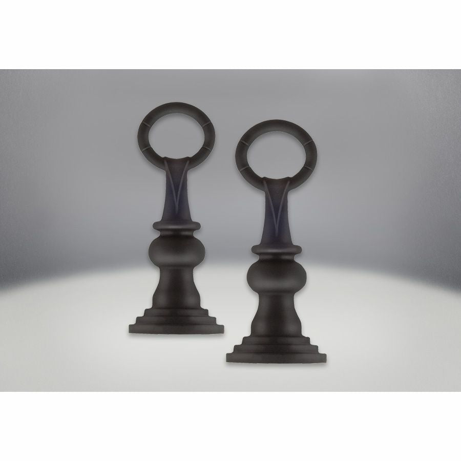 NAPANI-K | Napoleon Traditional Andirons | Painted Black