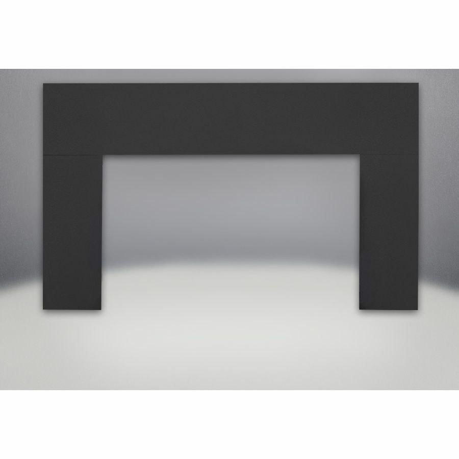 NAPGIZBP6-3 | Napoleon GDIZC Basic 3 Sided Backer Plate | 26-3/4" H x 44-3/4" W | Black | Gold Acrylic Trim