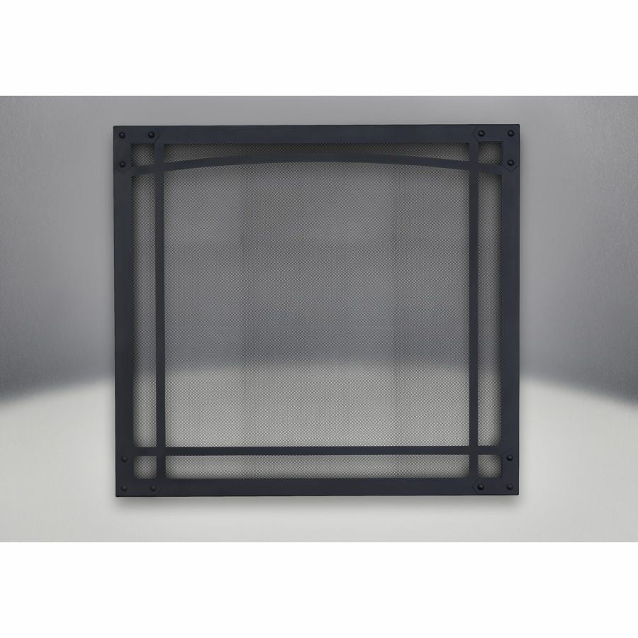 Napoleon HDX52 Decorative Front | Standard Screen | Black
