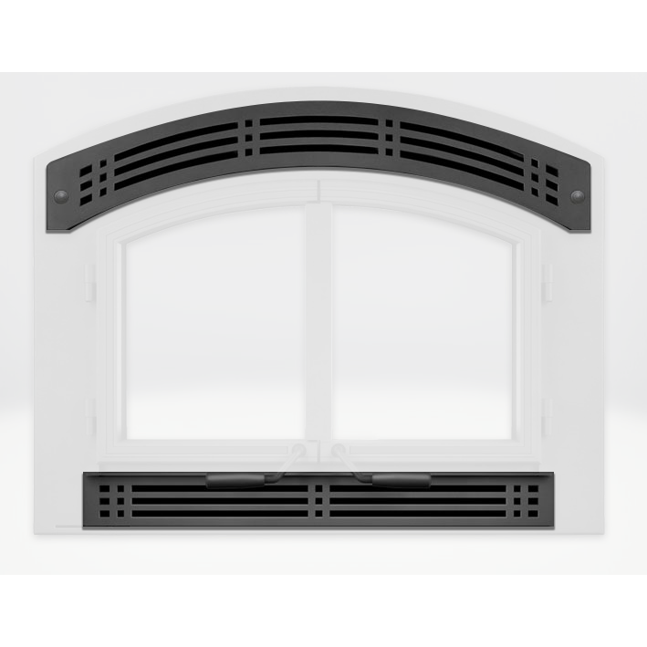 NAPFPMK-H | Napoleon NZ3000 Inset | Modern Pattern | Black