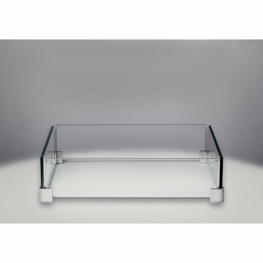 NAPGPFTS-WNDSCRN | Napoleon Kensington 2 Square Windscreen | Glass | St. Tropez