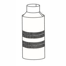 MAJFSDHAGSLP | Majestic Gas Stove Draft Hood Adapt to 4" B-vent | Stardance | Oxford | Black