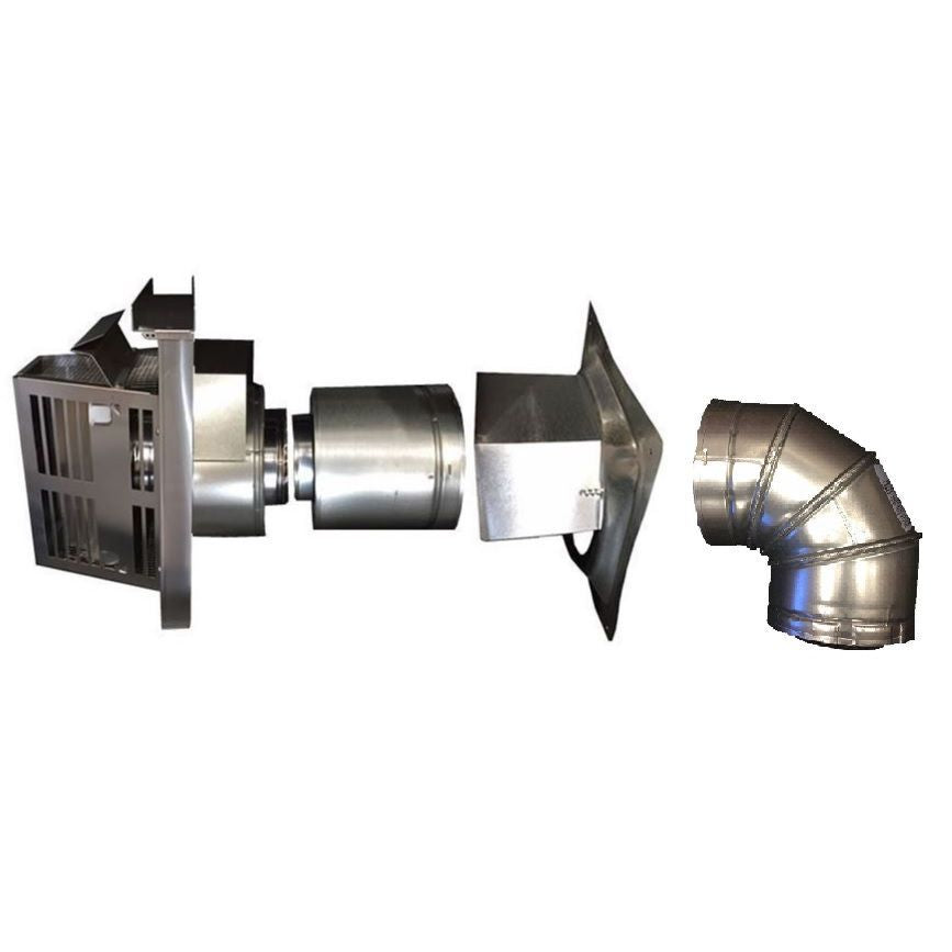 MAJSLP-TRAPK2 | Top Vent Horizontal Term Kit #2 | SLP 4" / 6-5/8" | Majestic | HHT