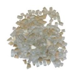 Amantii Sierra Flame 1/4" Reflective Fireglass | Clear