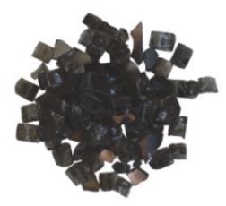 Amantii Sierra Flame 1/2" Reflective Fireglass | Dark Grey