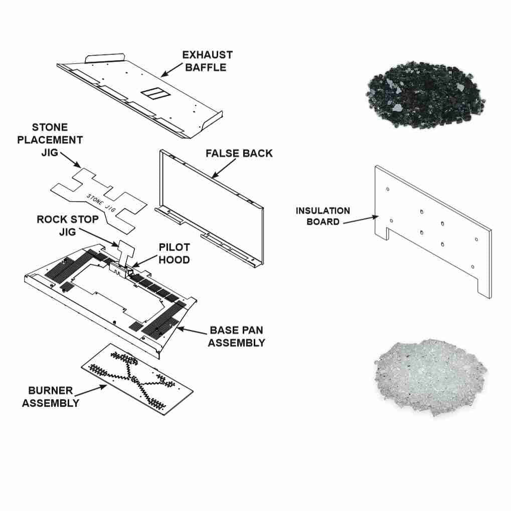 Majestic Ruby 35Contemporary Conversion Kit | 1 bag Onyx & 1 bag Diamond media
