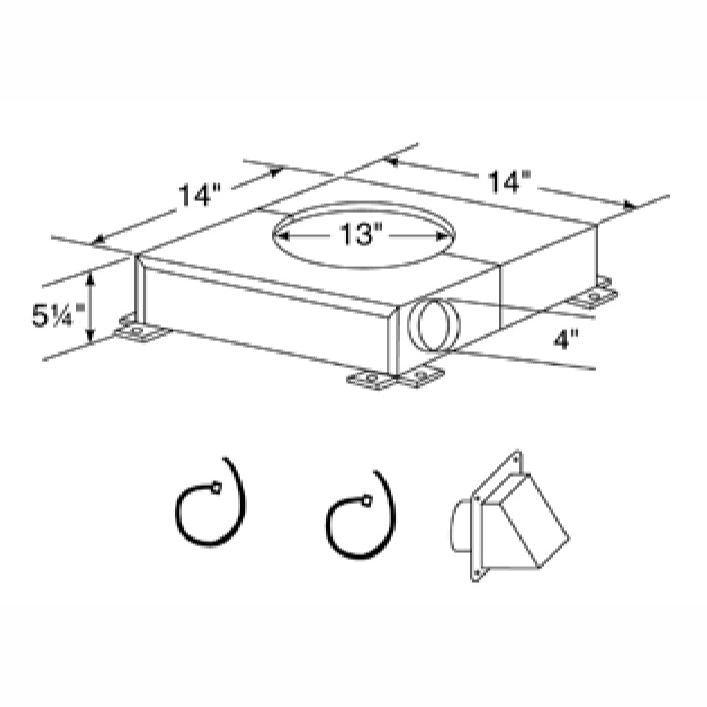 HHTCAK5A | Chimney Air Kit | SL1100 Series Pipe | HHT