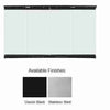 HHTDM1036 | 36" Bi-Fold Doors | Black Trim | BE36, DSR36, EL36, RH36,  ST36D & HST-42D | HHT