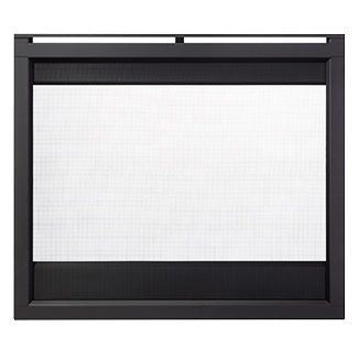 Interior Firescreen Front | Black | Twilight II Series | Outdoor Lifestyles