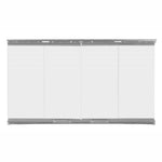 HHTODVGF-42 | Outdoor Lifestyles Bi-Fold Glass Doors | Stainless Steel | Villawood 42