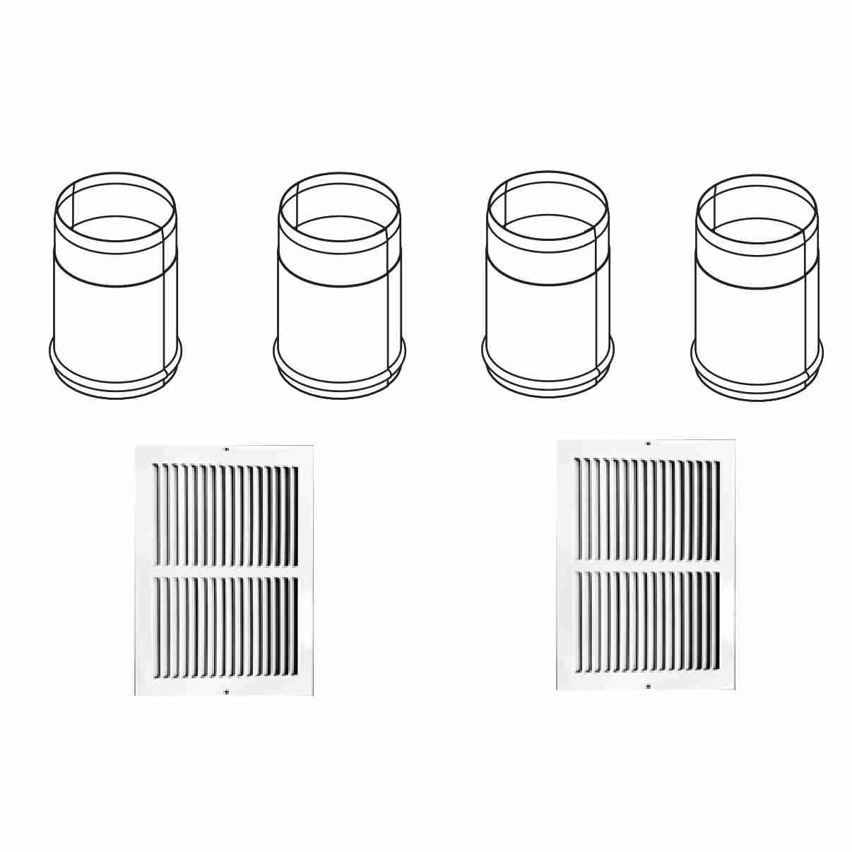 Majestic Passive Heat Kit | Side Discharge | Echelon II-C's