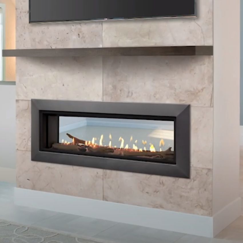 Majestic Direct Vent Gas Fireplace | Echelon II 48-C See-Thu