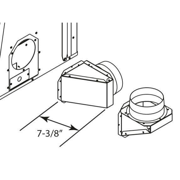HHT Outside Air Elbow Kit | C40-C, Northstar-C, Pioneer-II-C & WarmMajic-II