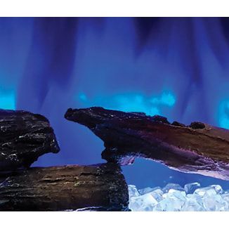 Driftwood logs