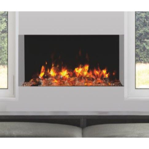 Amantii Tru-View 3-Sided Slim 30 Electric Fireplace | WIFI Smart
