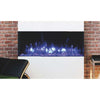 Amantii Tru-View 3-Sided Slim 40 Electric Fireplace | WIFI Smart