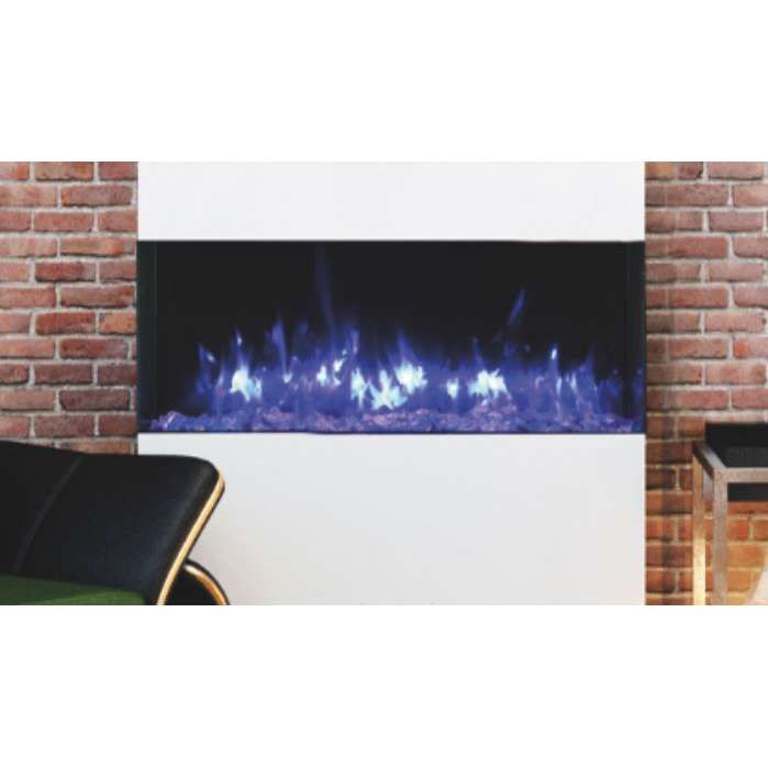 Amantii Tru-View 3-Sided Slim 40 Electric Fireplace | WIFI Smart