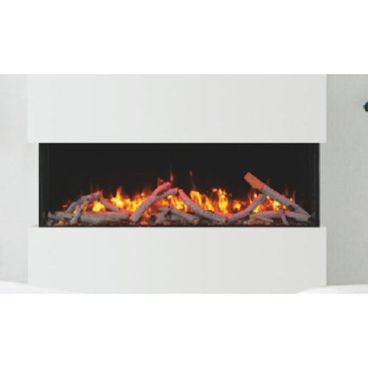 AM50-TRV-SLIM-WIFI | Amantii Tru-View 3-Sided Slim 50 Electric Fireplace | WIFI Smart