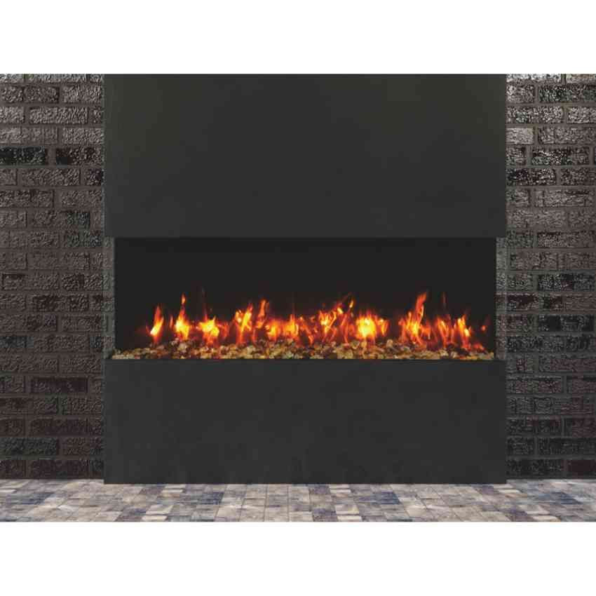 AM60-TRV-SLIM-WIFI | Amantii Tru-View 3-Sided Slim 60 Electric Fireplace | WIFI Smart
