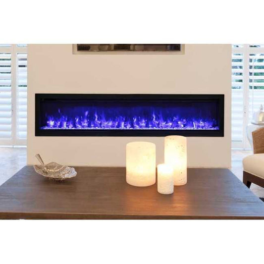 AMSYM-74-WIFI | Amantii Symmetry 74 Electric Fireplace | WIFI Smart