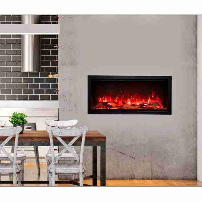 Amantii Symmetry Extra Tall 42 Electric Fireplace | WIFI Smart